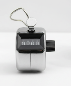 Alternative view of Manual Hand Tally Counter - 4 Digit Mechanical Palm Clicker for Counting & Tracking