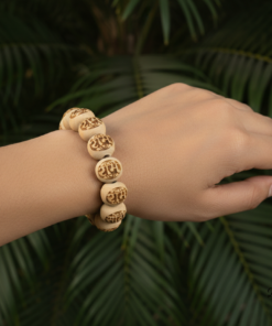 Alternative view of Authentic Handcrafted Tulsi Bracelet & Spiritual Healing Divine Jewelry