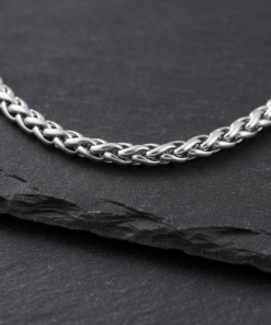 Alternative view of Mens Oxidised Silver plated Dailywear Neck Chain