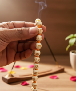 108-bead Japa Mala Authentic Hare Rama Maha Mantra Chanting Beads