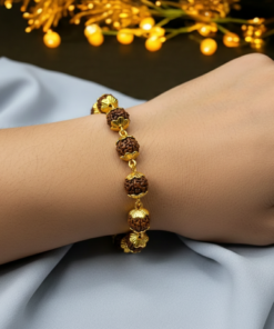 Alternative view of 2 Authentic 5 face Rudraksha Unisex Bracelet