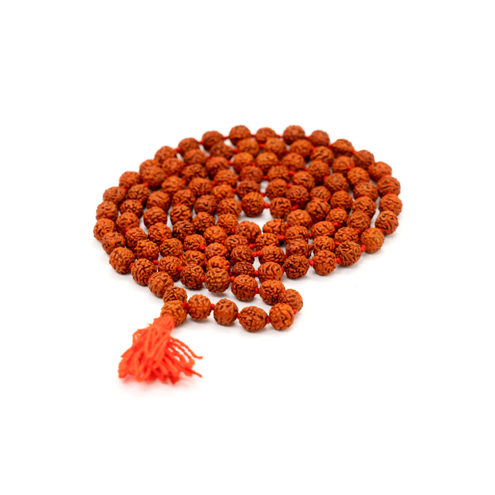 108-Bead Panchmukhi 5 face Rudraksha japa Mala 7mm - Image 3