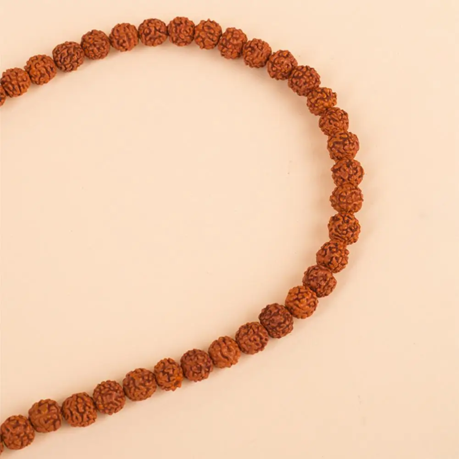 108-Bead Panchmukhi 5 face Rudraksha japa Mala 7mm - Image 4
