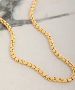 Alternative view of Premium Stainless Steel Chain Duo Gold & Matte Black