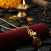 Sacred Mahakal Trishul & Rudraksha Pendant with Chain