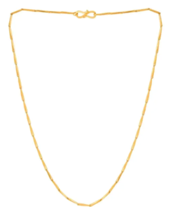 Alternative view of Classic Dailywear Gold Plated Rice Chain For Girls