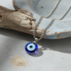 Blue Evil Eye Crystal Pendant Protect From Bad Rays in surrounding