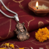 Divine Lord Ram Maryada Purushottam Stainless Steel Pendant with Box Chain