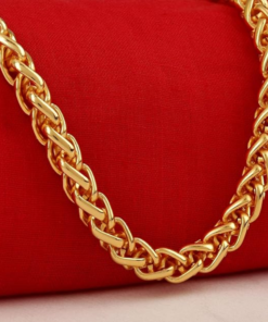 Mens Oxidised Gold Plated Dailywear Neck Chain