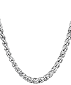 Mens Oxidised Silver plated Dailywear Neck Chain
