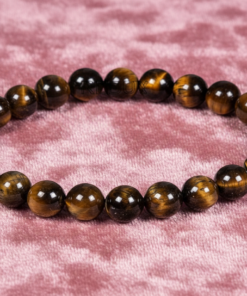 Natural Tiger Eye Strength Bracelet For Good Luck And Shine in Life