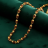 Authentic 5 Mukhi Rudraksha Gold-Plated Neck Chain – Elegant Spiritual Jewelry