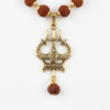 Authentic 5 Mukhi Rudraksha Shiv Trishul Pendant Necklace - Divine piece and Energy