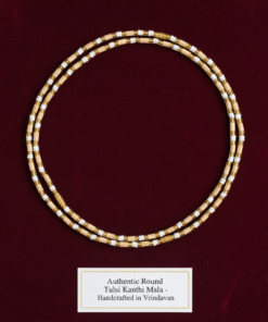 Dual-Round Vrindavan Tulsi Kanthi Mala