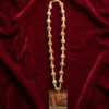 Handcrafted Ram Darbar Tulsi Mala Pendant Necklace Engraved Shri Ram Mantra Beads Mala
